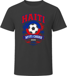Haiti Soccer Pride 2026 T Shirt