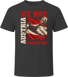 We Are Austria 2026 Soccer T Shirt
