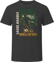We Are Saudi Arabia 2026 Soccer T Shirt
