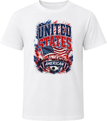 United States American Soccer Football National Supporters T Shirt