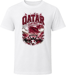 Qatar Qatari Soccer Football National Supporters T Shirt