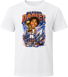 New York Knicks Pacome Dadiet Championship Salem Sports Caricature T Shirt
