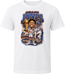New York Knicks Dillon Jones Championship Salem Sports Caricature T Shirt