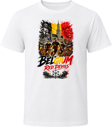 Belgium Red Devils Soccer Football 2026 National Pride T Shirt