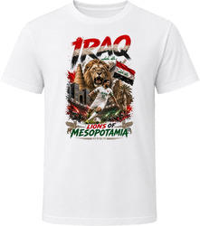 Iraq Lions Of Mesopotamia Soccer Football 2026 National Pride T Shirt