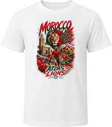 Morocco Atlas Lions Soccer Football 2026 National Pride T Shirt