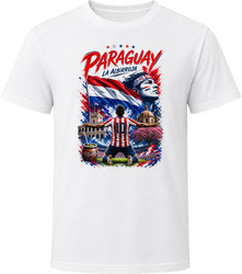 Paraguay La Albirroja Soccer Football 2026 National Pride T Shirt