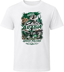 Saudi Arabia Green Falcons Soccer Football 2026 National Pride T Shirt
