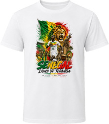 Senegal Lions Of Teranga Soccer Football 2026 National Pride T Shirt
