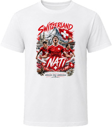 Switzerland Nati Soccer Football 2026 National Pride T Shirt