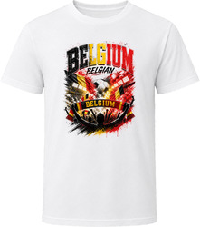 Belgium Belgian Soccer Football National Supporters T Shirt