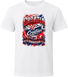 Croatia Croatian Soccer Football National Supporters T Shirt