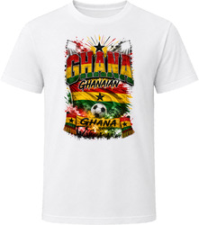 Ghana Ghanaian Soccer Football National Supporters T Shirt