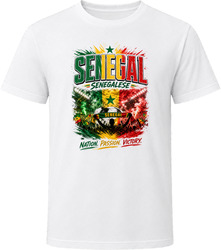 Senegal Senegalese Soccer Football National Supporters T Shirt
