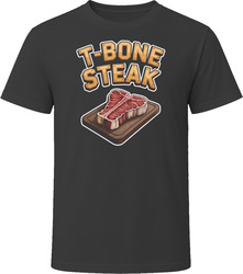 T Bone Steak Comfort Favourite Food T Shirt