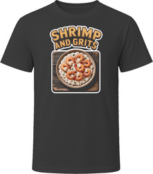 Shrimp And Grits Comfort Favourite Food T Shirt