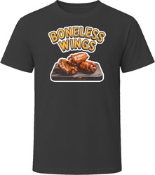 Boneless Wings Comfort Favourite Food T Shirt