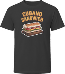 Cubano Sandwich Comfort Favourite Food T Shirt