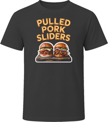 Pulled Pork Sliders Comfort Favourite Food T Shirt