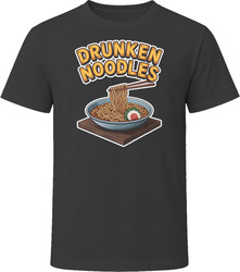 Drunken Noodles Comfort Favourite Food T Shirt