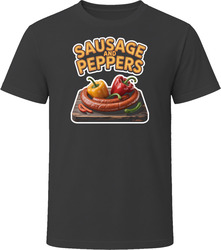 Sausage And Peppers Comfort Favourite Food T Shirt