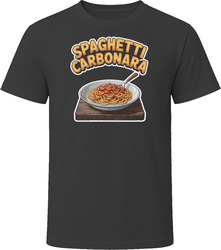 Spaghetti Carbonara Comfort Favourite Food T Shirt