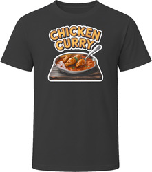 Chicken Curry Comfort Favourite Food T Shirt