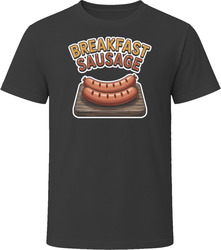 Breakfast Sausage Comfort Favourite Food T Shirt