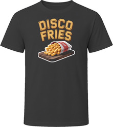 Disco Fries Comfort Favourite Food T Shirt