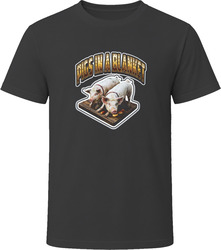 Pigs In A Blanket Comfort Favourite Food T Shirt