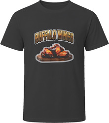 Buffalo Wings Comfort Favourite Food T Shirt