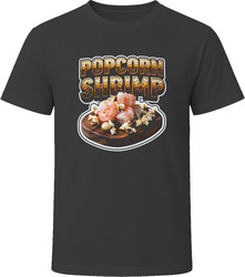 Popcorn Shrimp Comfort Favourite Food T Shirt