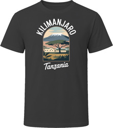 Kilimanjaro Tanzania Vacation Tourist Shop T Shirt