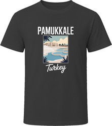 Pamukkale Turkey Vacation Tourist Shop T Shirt