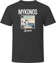 Mykonos Greece World Travel Tourist Shop T Shirt