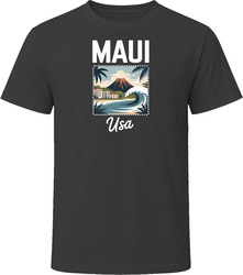 Maui Usa World Travel Tourist Shop T Shirt