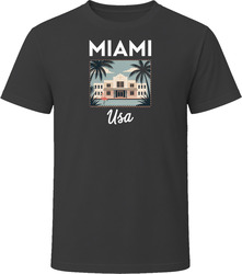Miami Usa World Travel Tourist Shop T Shirt