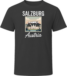 Salzburg Austria Vacation Tourist Shop T Shirt