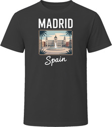 Madrid Spain Vacation Tourist Shop T Shirt