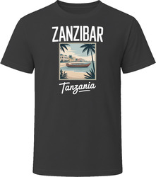 Zanzibar Tanzania Vacation Tourist Shop T Shirt