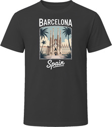 Barcelona Spain Vacation Tourist Shop T Shirt