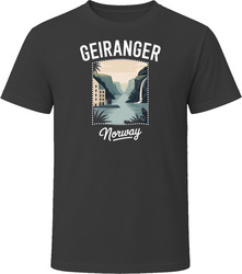 Geiranger Norway Vacation Tourist Shop T Shirt