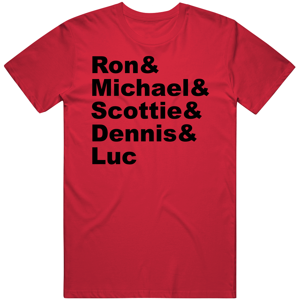 Ron Harper &amp; Michael Jordan &amp; Scottie Pippen &amp; Dennis Rodm