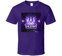 Ultra Music Festival Purple T Shirt