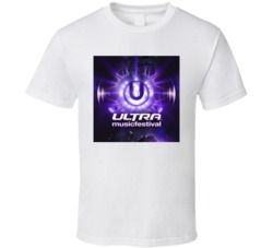 Ultra Music Festival White T Shirt