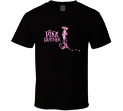 The Pink Panther Retro Cartoon T Shirt