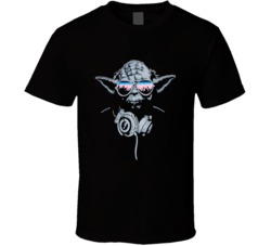 Dj Yoda Star Wars music Dj t shirt