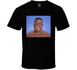 Mike Tyson punch out video game retro 80s t shirt