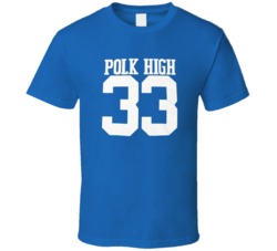 Polk high 33 Al Bundy Married with children t shirt