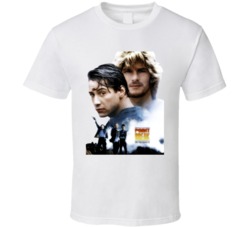 Point Break Keanu Reeves Action Movie T Shirt